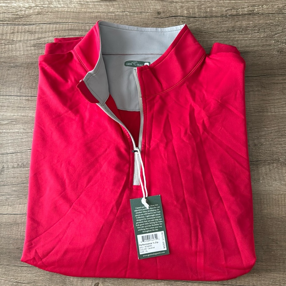 Men’s Genteal Performance 1/4 Zip Pullover